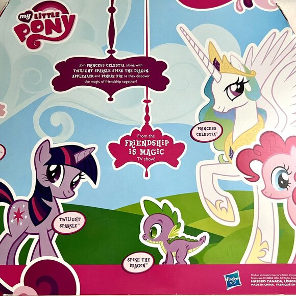 My Little Pony Friendship is Magic Gift Set | Princess, Celestia, Spike, & Apple - Picture 2 of 3
